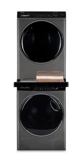 HAIER Kit de superposition pour sèche-linge Noir