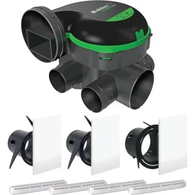 Kit purificateur d'air simple flux easyhome pureair classic - aldes