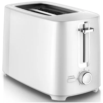 Kitchenchef - grille pain 700W 2 tranches blanc KSTOASTBLANC2T