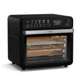 KLARSTEIN friteuse à air 2200w airfryer 19 programmes accessoires compatibles lave-vaisselle noir