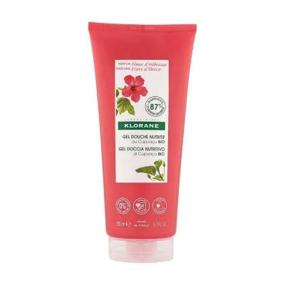 Klorane DOUCHE - Gel Douche Nutritif Fleur d'Hibiscus, 200ml