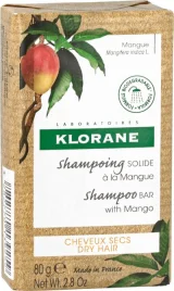 KLORANE Shampoing Solide Nutrition à la Mangue 80g