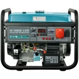 KONNER & SOHNEN Könner & Söhnen Groupe électrogène 8000W Essence 400V KS10000E-3 ATS