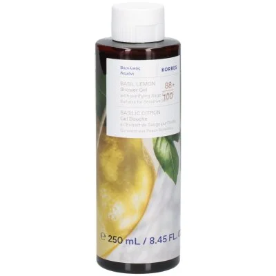 KORRES Basil Lemon Renewing Body Cleanser Gel douche