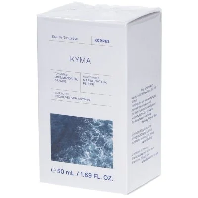 KORRES Kyma Eau de toilette pour homme testée dermatologiquement et végétalienne 50 ml