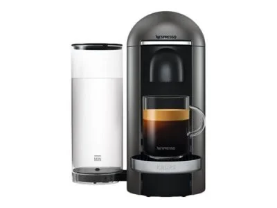 Krups nespresso xn900t vertuo plus machine à café titane