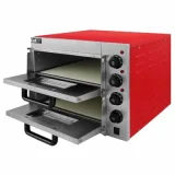 MONSTER SHOP Kukoo - four electrique de pizza 16'' à double pont