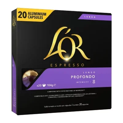 L'or Capsules de café Lungo profundo L'Or Espresso - Paquet de 20