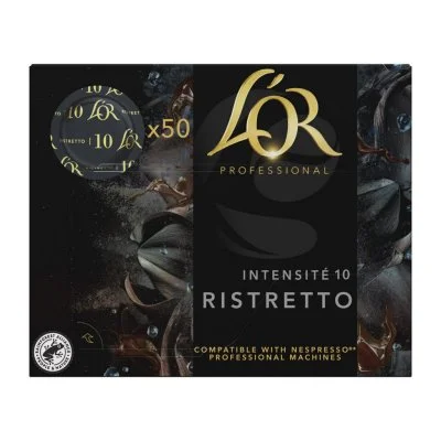 L'OR Ristretto pour Nespresso Pro. 50 Capsules