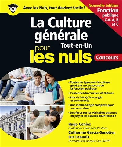 La Culture Générale Tout En Un Pour Les Nuls - Concours