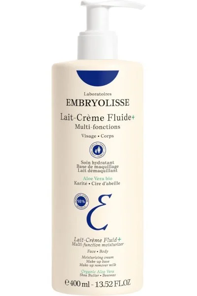 Lait-Crème Fluide+ visage & corps rechargeable - 400 ml - Embryolisse