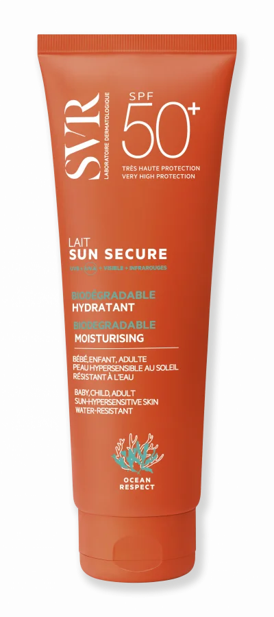 Lait solaire biodégradable SPF50+ Sun Secure - SVR