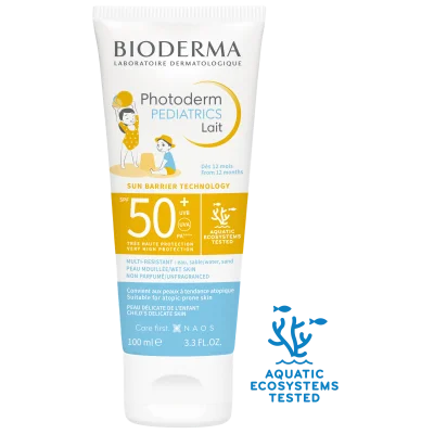 Lait Solaire SPF50+ 200ml Photoderm Pediatrics Bioderma