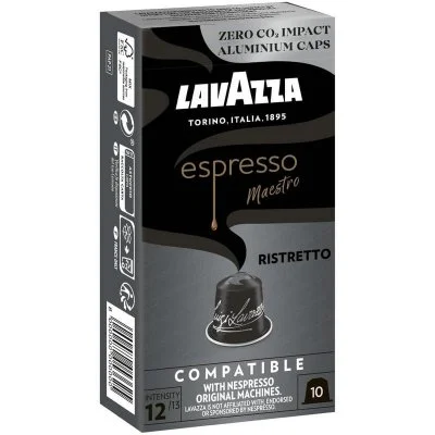 Lavazza Espresso Maestro Ristretto Capsules 10 Units Argenté