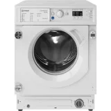 INDESIT Lave linge sechant encastrable BIWDIL861485EU, Lavage 8kgs, Séchage 6kgs