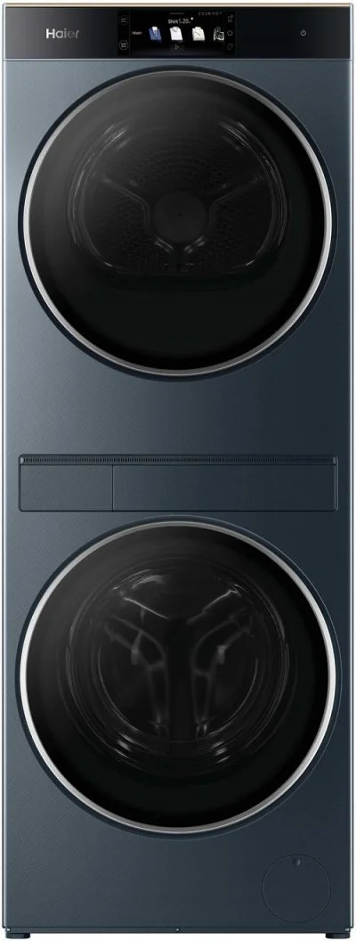 Lave-linge Séchant Haier Clc108gnu1 Pose Libre Anthracite 10 Kg/8 Kg