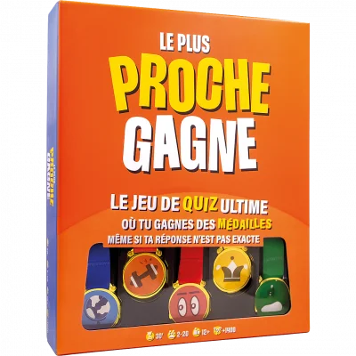 Le Plus Proche Gagne - Jeu De Quizz - 1400 Questions Dans 9 Catégories