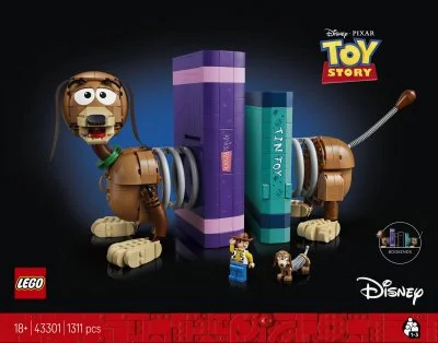 LEGO® Disney Pixar 43301 Serre-livres Zigzag de Toy Story