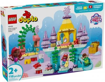 LEGO® DUPLO® Disney 10435 Le palais sous-marin magique d’Ariel