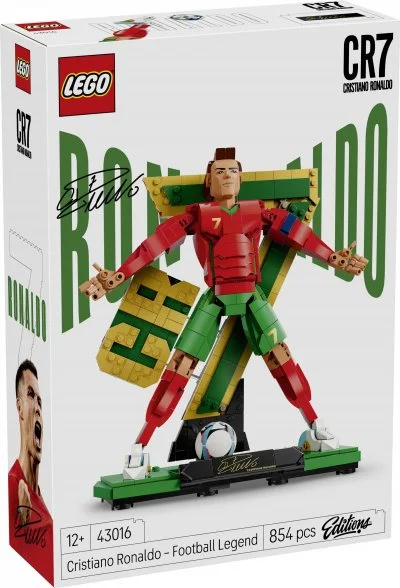 LEGO® Editions - Cristiano Ronaldo - Légende du Foot - 43016