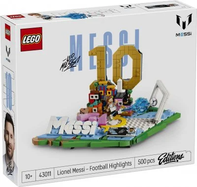 LEGO® Editions Football 43011 Lionel Messi – Best of
