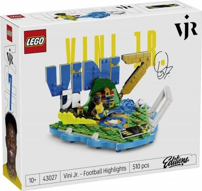 LEGO® Editions Football 43027 Vinicius Jr. – Best of