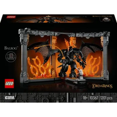 LEGO® Icons 10367 Le Seigneur des Anneaux Book Nook du Balrog