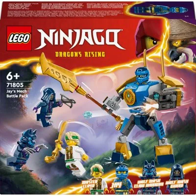 LEGO® NINJAGO® 71805 Pack de combat : le robot de Jay