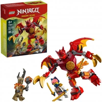 LEGO® Ninjago® 71851 Pack de combat : le robot dragon de Kai