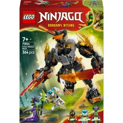 LEGO Ninjago 71854 La mission du robot Cole et du dragon Zane - Neuf