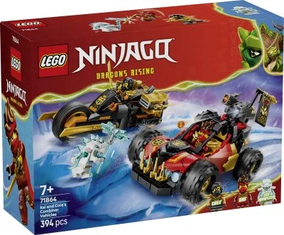 LEGO® Ninjago® 71864 Véhicules combinables de Kai et Cole