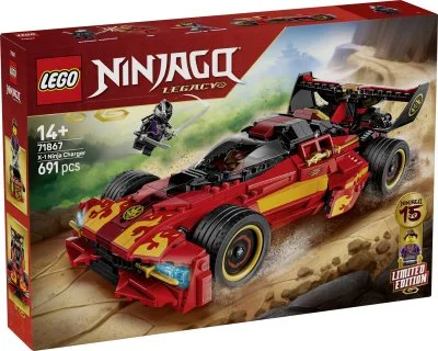 LEGO® Ninjago 71867 Le chargeur Ninja X-1 : 15e anniversaire