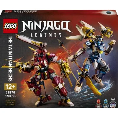LEGO® Ninjago® 71870 Les robots Titan jumeaux