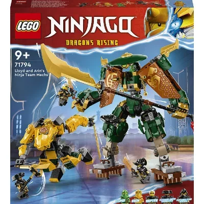 Lego Ninjago - L'équipe De Robots Des Ninjas Lloyd Et Arin - 71794