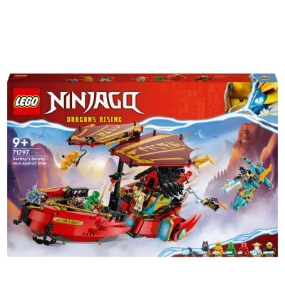 Lego Ninjago - Le Qg Des Ninjas - La Course Contre La Montre - 71797