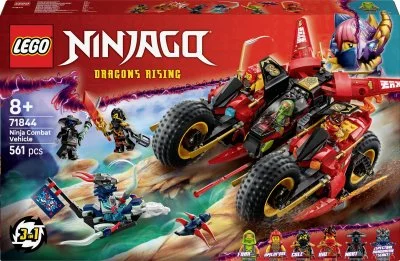 LEGO® NINJAGO® Ninja Combat Vehicle 3-in-1 Toy Building Set 71844