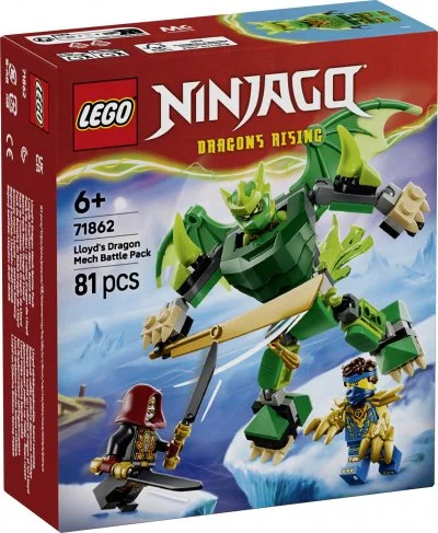Lego Ninjago Set de Combat Mech Dragon de Lloyd, Jouets de construction