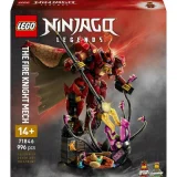 LEGO NINJAGO The Fire Knight Mech Toy Building Set 71846