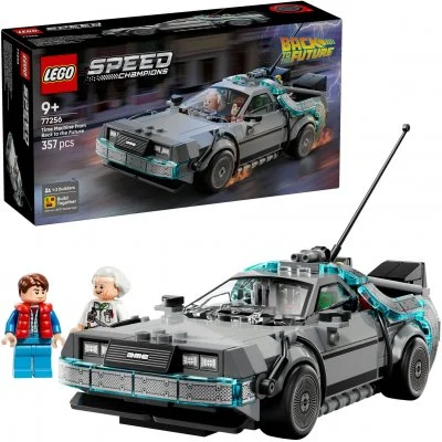 LEGO Speed Champions - La machine à remonter le temps de Retour vers le futur - 77256