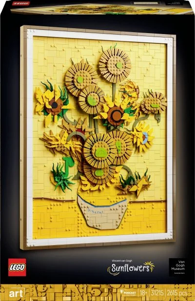 Lego Vincent van Gogh - Les Tournesols, Jouets de construction