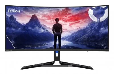 Lenovo Legion R34w-30 34"" LED VA UltraWide QHD 180Hz Haut-parleurs réglables en hauteur incurvés
