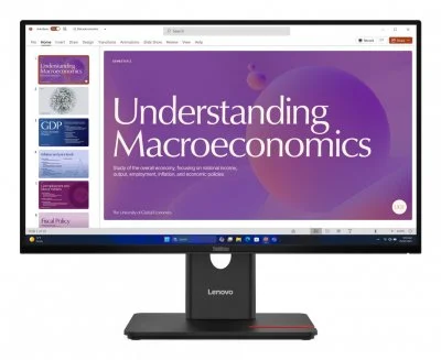 Lenovo ThinkVision T24D-40 LED display 60,5 cm (23.8 ) 1920 x 1080 pixels Full HD LCD Noir - Neuf