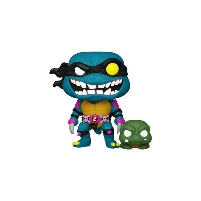Les Tortues Ninja - Figurine Pop & Buddy! Slash & Pre-Mutated, Turtle Slash 9 Cm