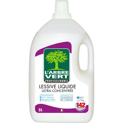 Lessive liquide l'arbre vert floral - bidon de 5 litres - arbre vert
