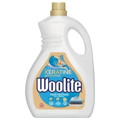 Lessive liquide Tous textiles - Flacon de 1,5 litres - Woolite