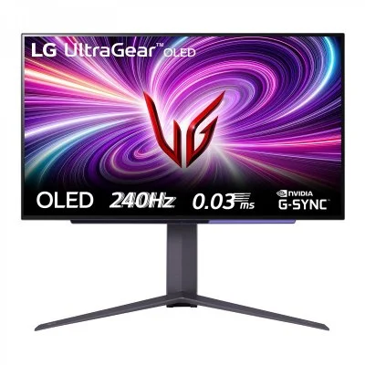 LG 27GS95QE-B écran plat de PC 67,3 cm (26.5"") 2560 x 1440 pixels Quad HD OLED Noir