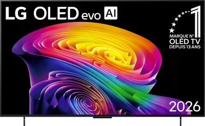 LG 42 pouces (106 cm) LG OLED evo AI C6 4K Smart TV 2026 - OLED42C64LA