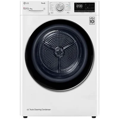 LG SÉCHE-LINGE FRONTAL POMPE A CHALEUR - RH9V50WH