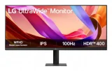 LG UltraWide - ecran LED - 34 - IPS - 1 ms - HDMI, DisplayPort - noir