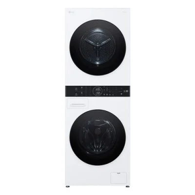 LG WashTower Lave-linge 12kg Sèche-linge 10kg - F214WT8WH